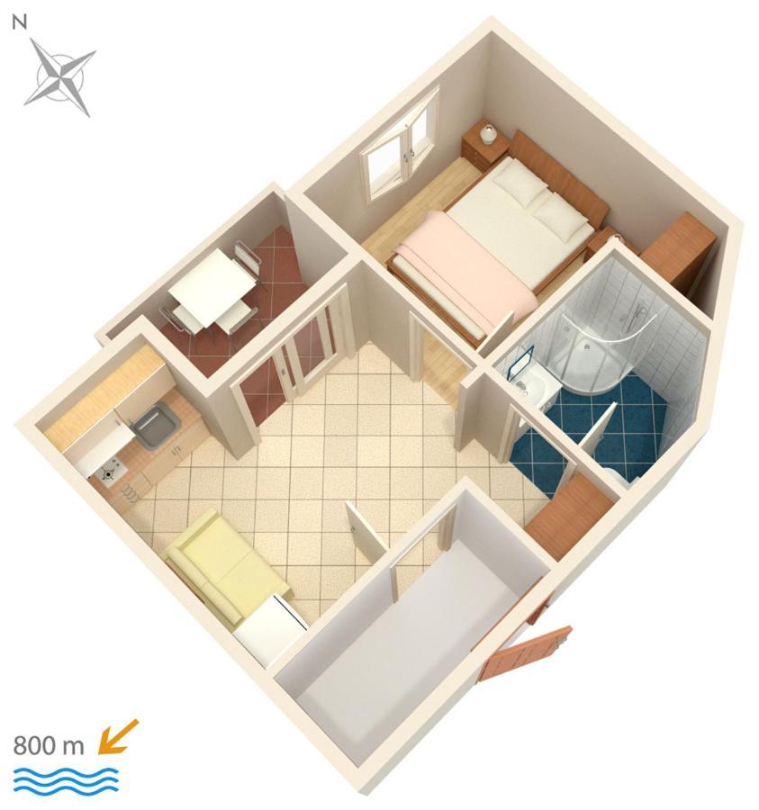 Apartments And Rooms With Parking Space Njivice, Krk - 5458 Екстериор снимка