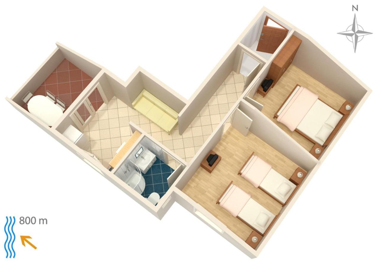 Apartments And Rooms With Parking Space Njivice, Krk - 5458 Екстериор снимка